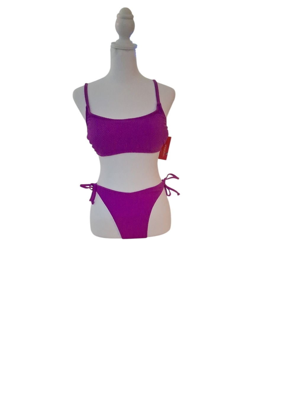 Target Lilac Textured Two-Piece Swim Set